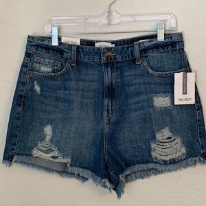 NWT TRUE CRAFT High-Rise Waist Womens Short Size 13